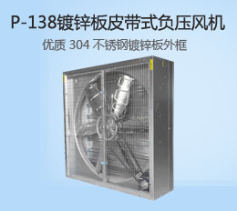 P-138鍍鋅板風機
